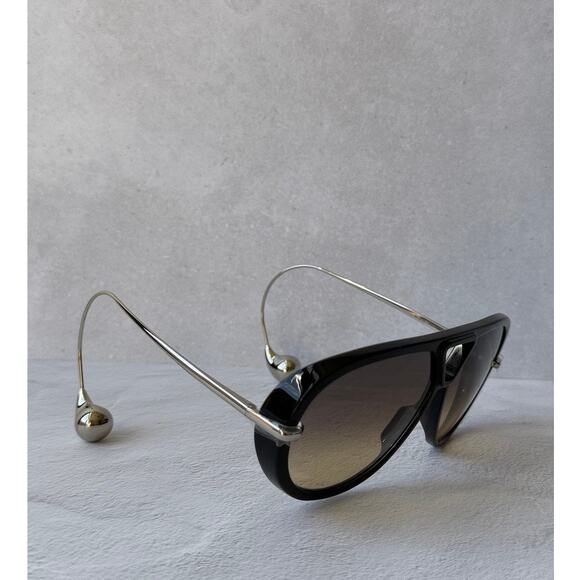 NEW Bottega Veneta BV1273S Drop Earring Sunglasses in Black main image 4